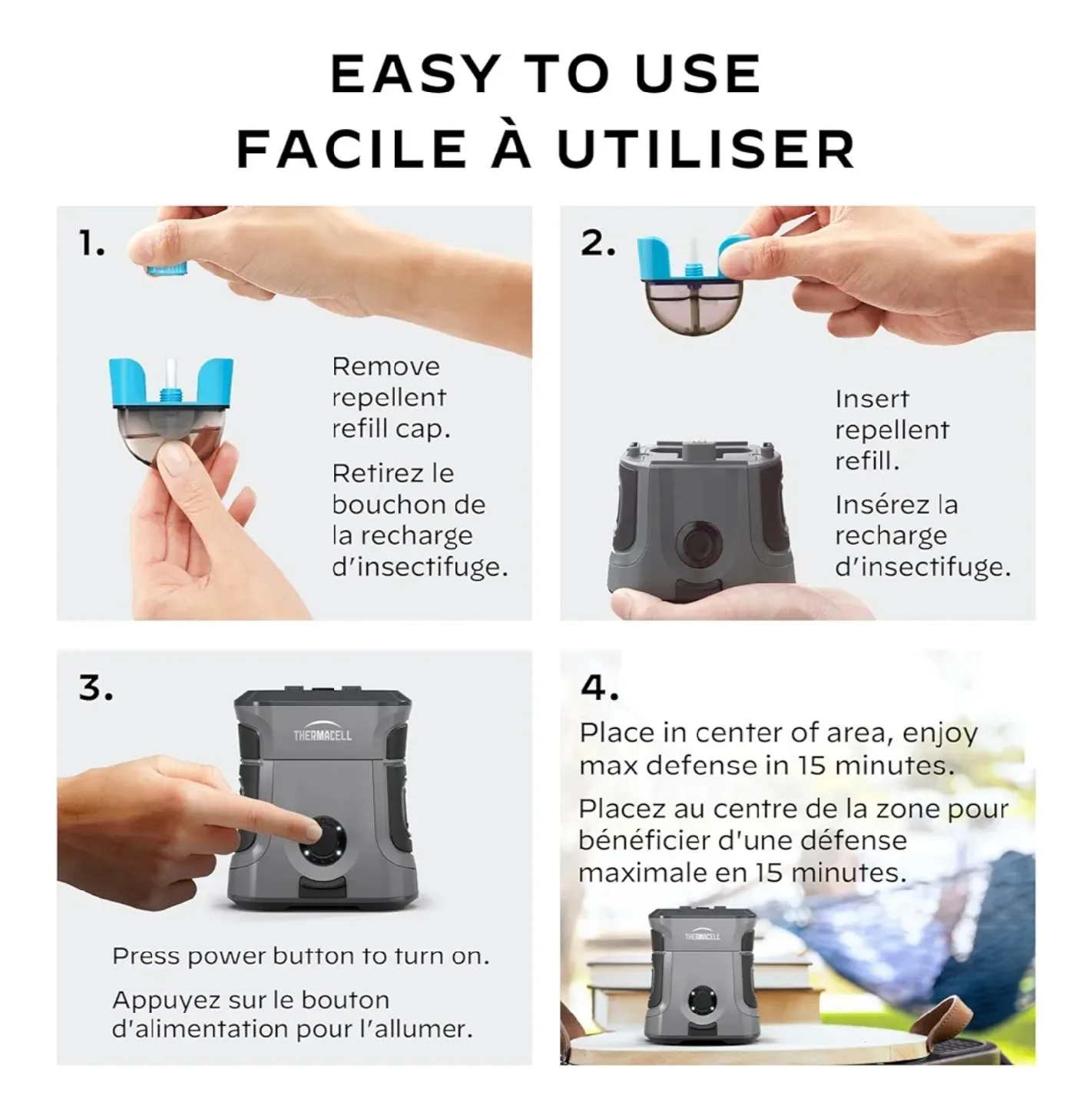 Thermacell Mosquito Repeller - 20ft Zone image indicator(5)