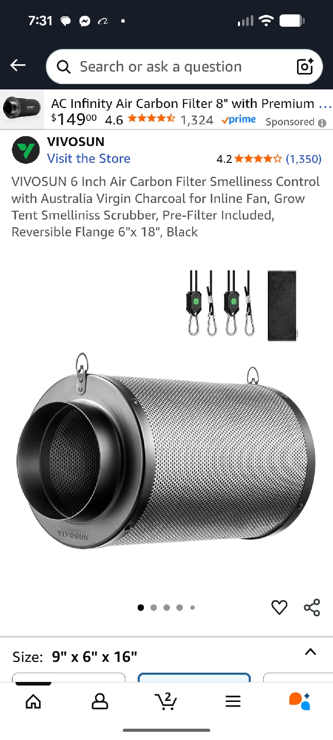 Air Carbon Filter