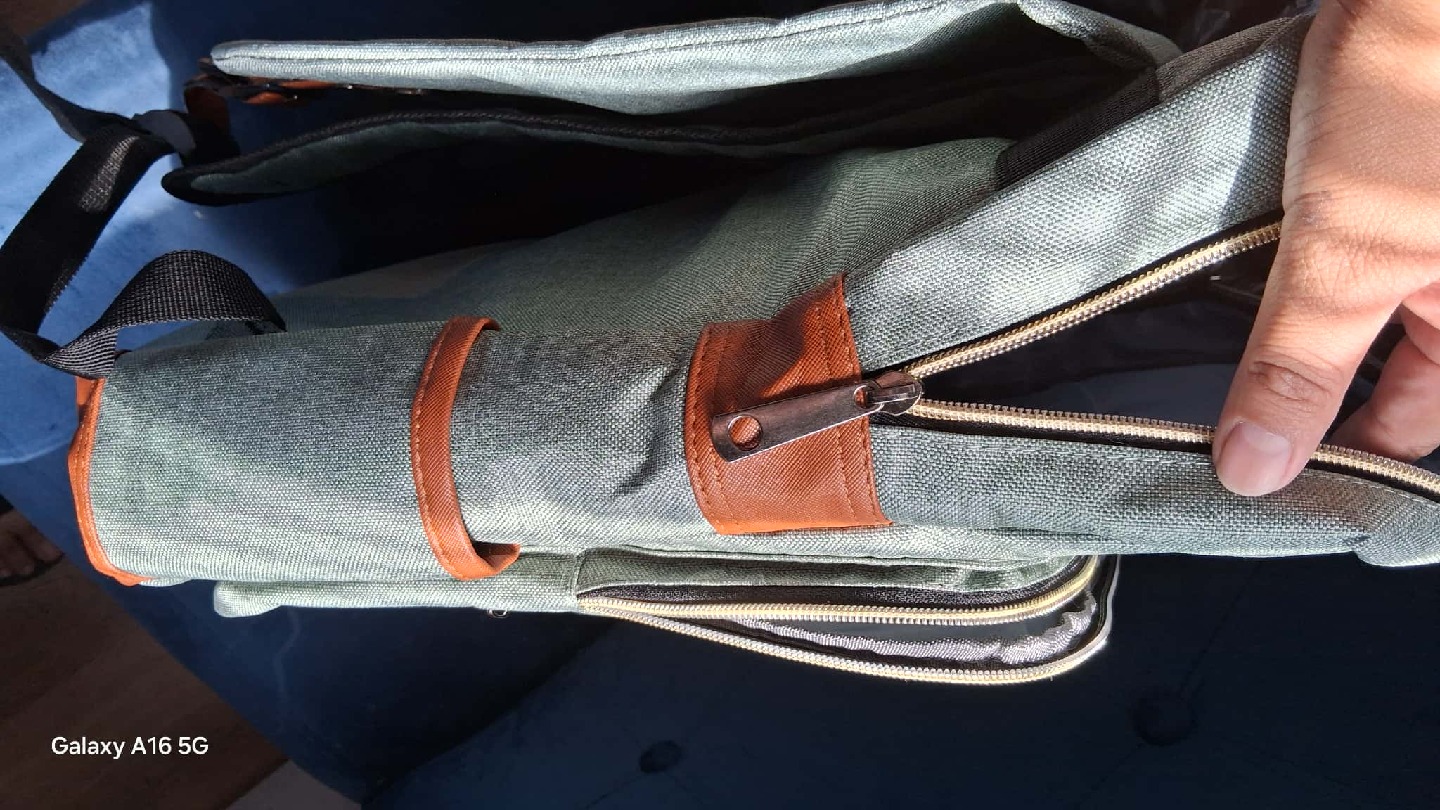 Vintage Style Canvas Backpack - photo 3