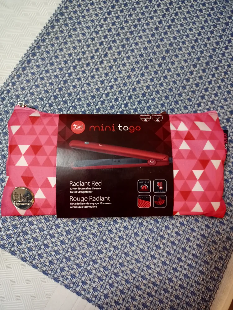 Tiri International Mini Togo Straightener Iron - New! image indicator(2)