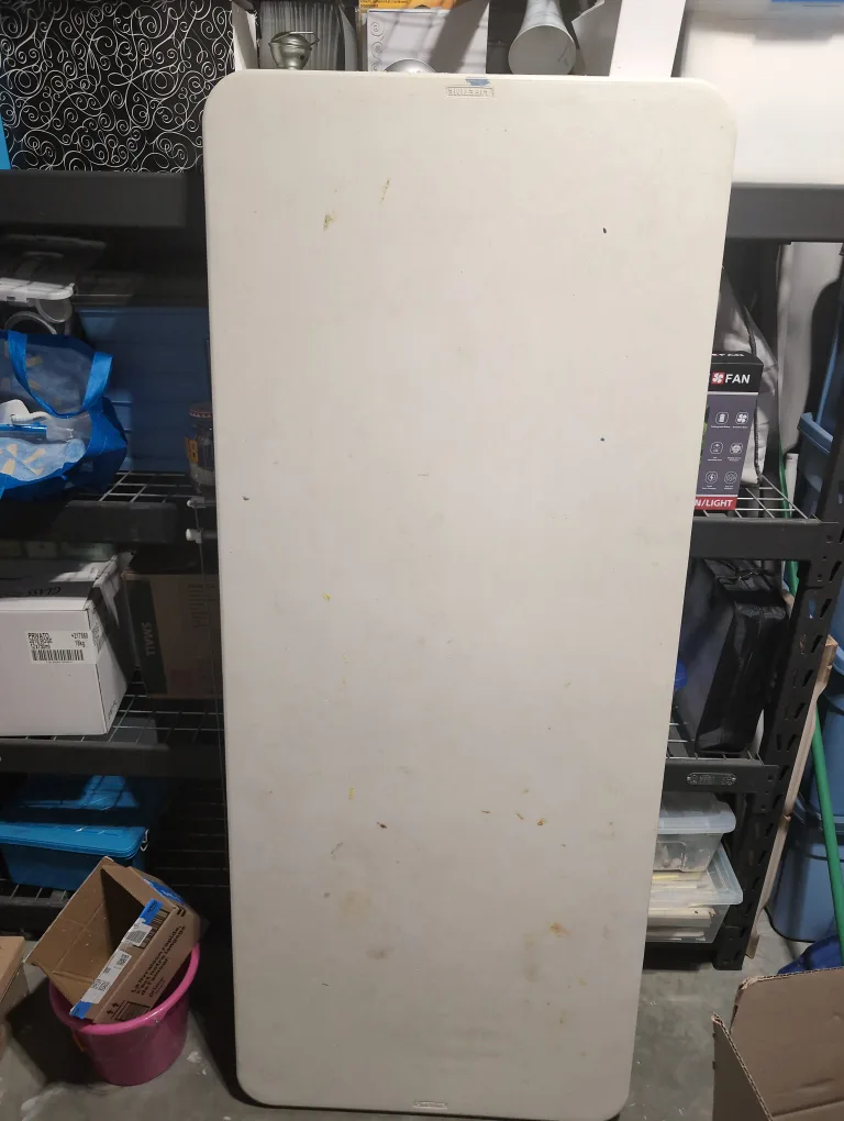 Lifetime Folding Table - White