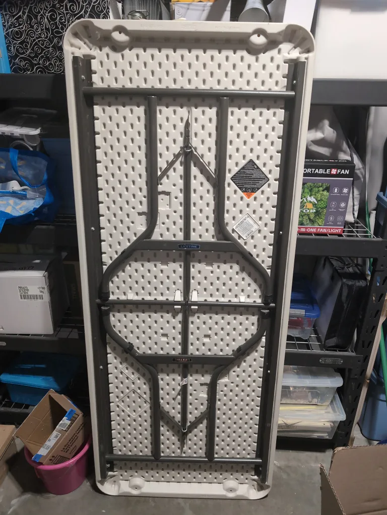 Lifetime Folding Table - White image indicator(2)