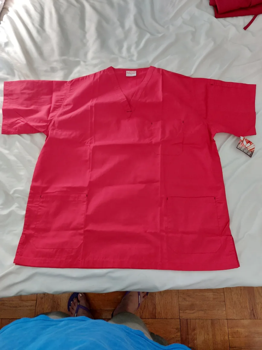 Timeless Workwear Red Scrubs Set Unisex thumbnail