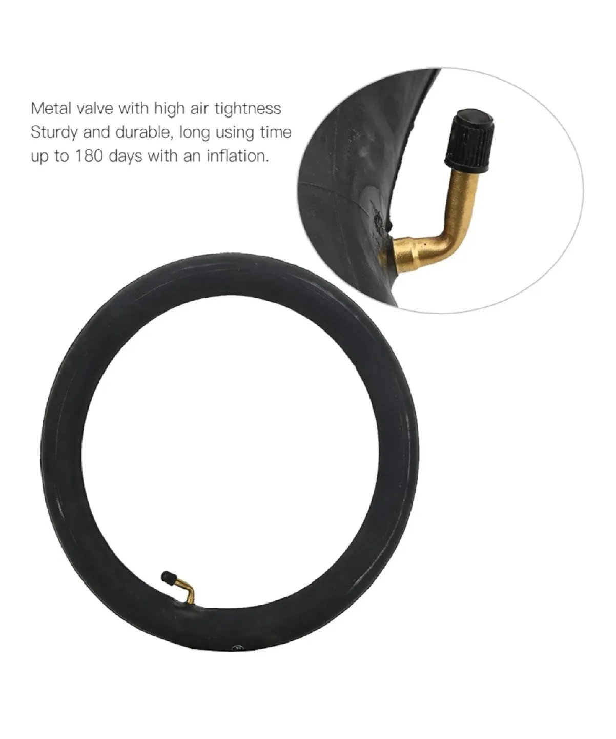 New 16x3 Electric Inner Tube, Butyl Rubber image indicator(7)