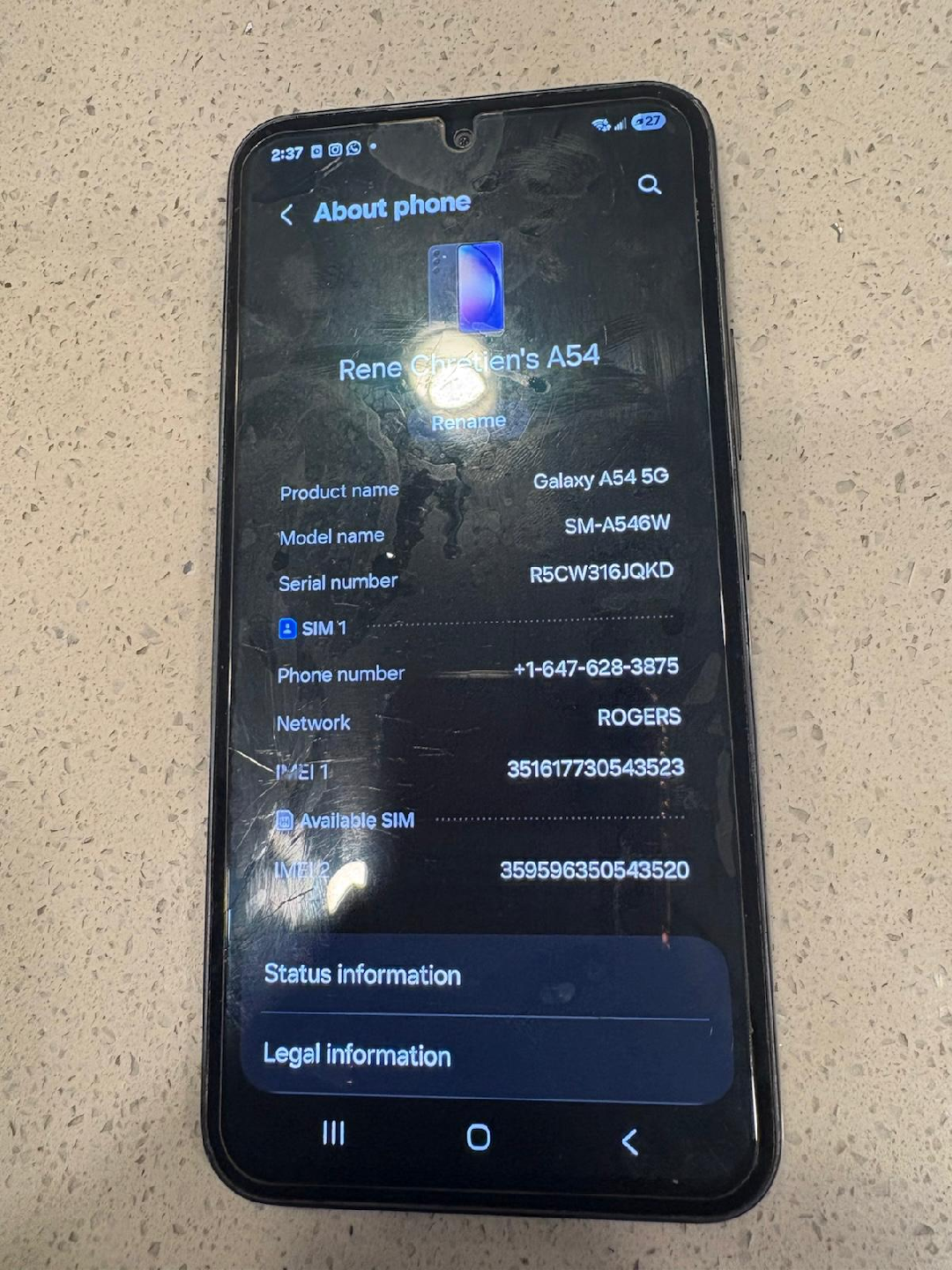 Samsung Galaxy A54 5G - photo 2