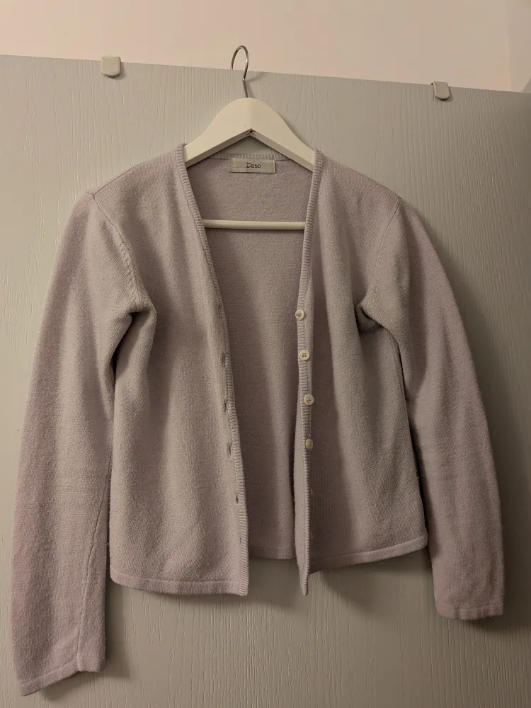 Lilac Wool Cardigan - Size Small thumbnail
