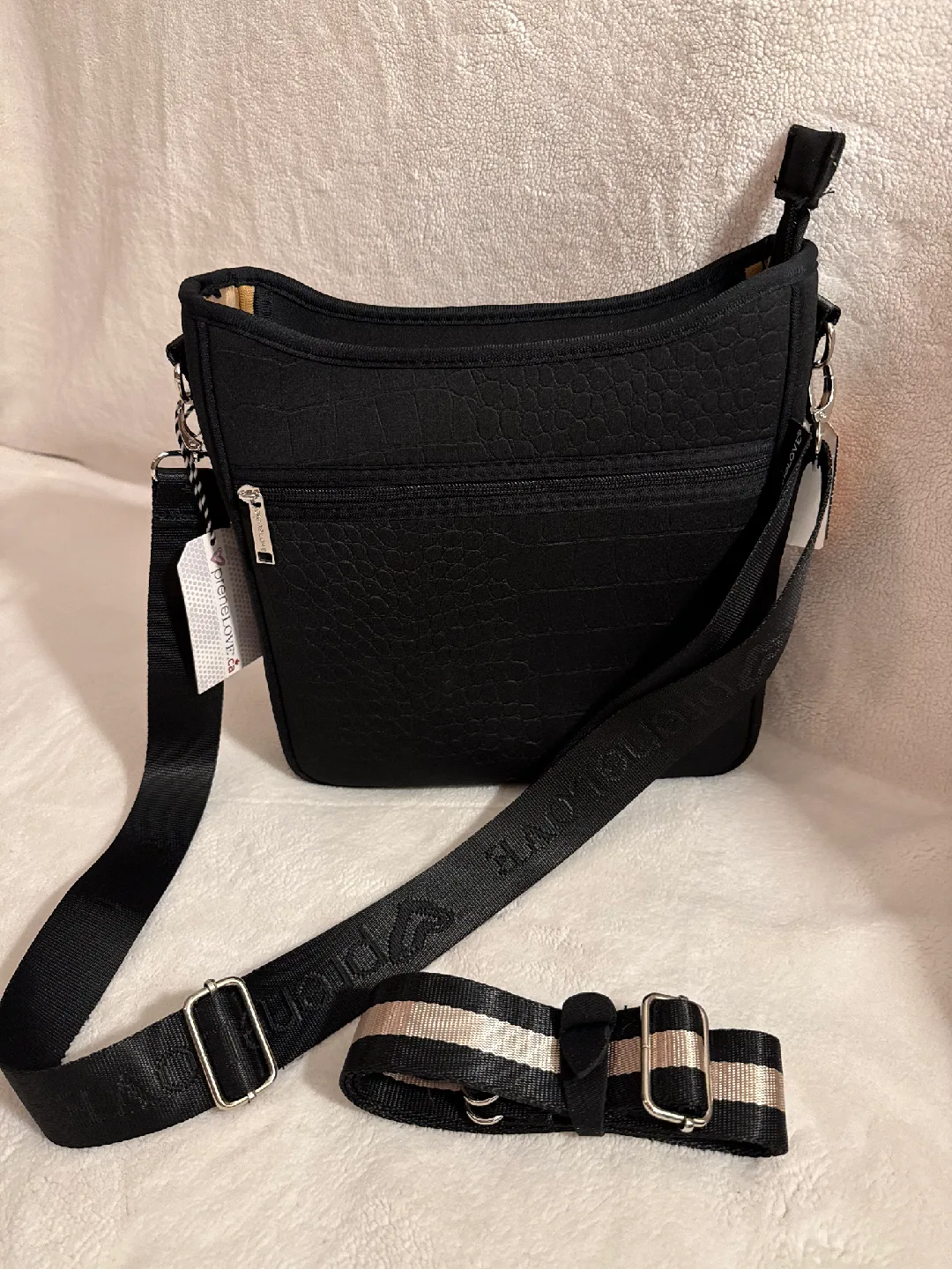 NWT Prene Love Black Crossbody Bag thumbnail