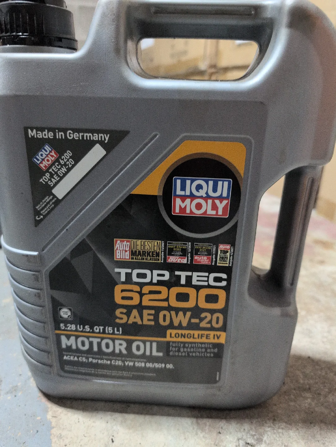 Liqui Moly Top Tec 6200 SAE 0W-20 Motor Oil image indicator(3)