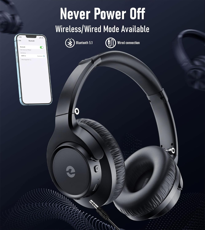 Wireless Headphones Bluetooth, Bluetooth Headphones - photo 3
