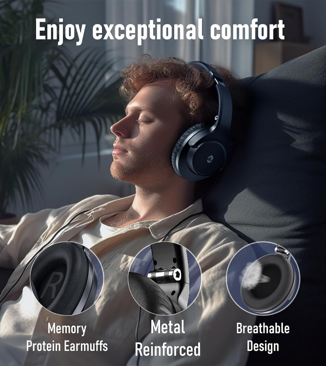 Wireless Headphones Bluetooth, Bluetooth Headphones - photo 5