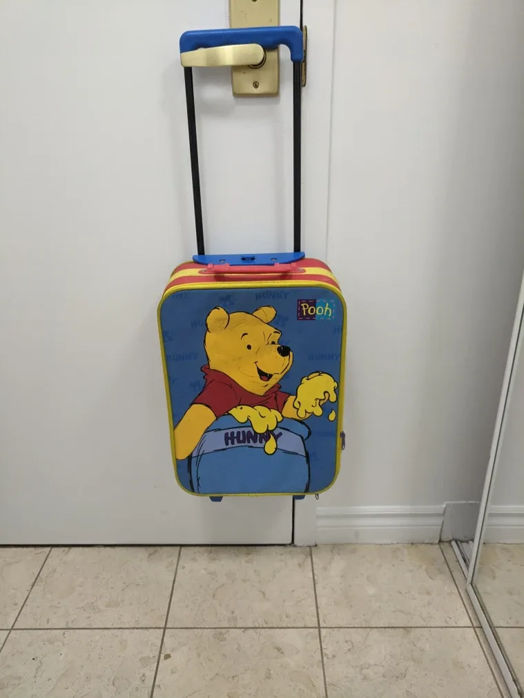 Winnie the Pooh Kids Rolling Luggage image indicator(7)
