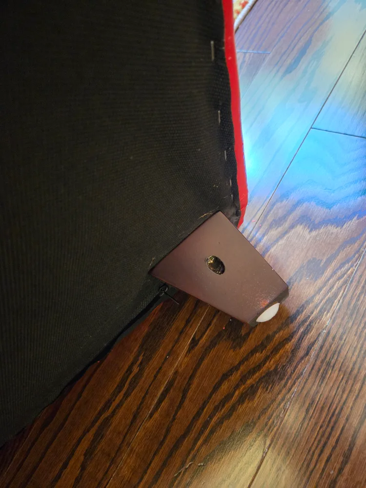 PAIR of Leather Armchairs - Great Price To Upholster image indicator(6)