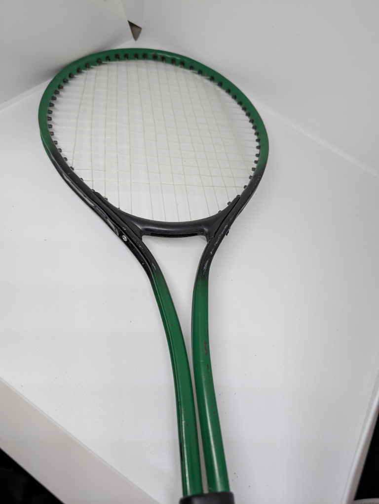 Used Tennis Racket - Green and Black - photo 2