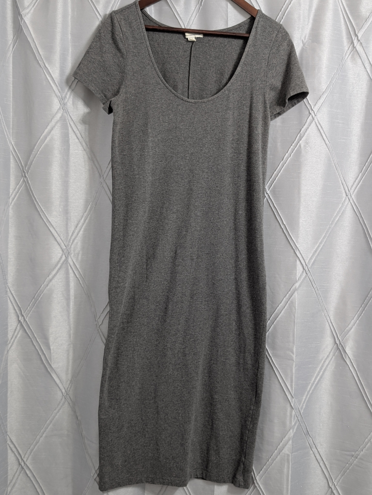 American Eagle Outfitters Grey Dress - Size L