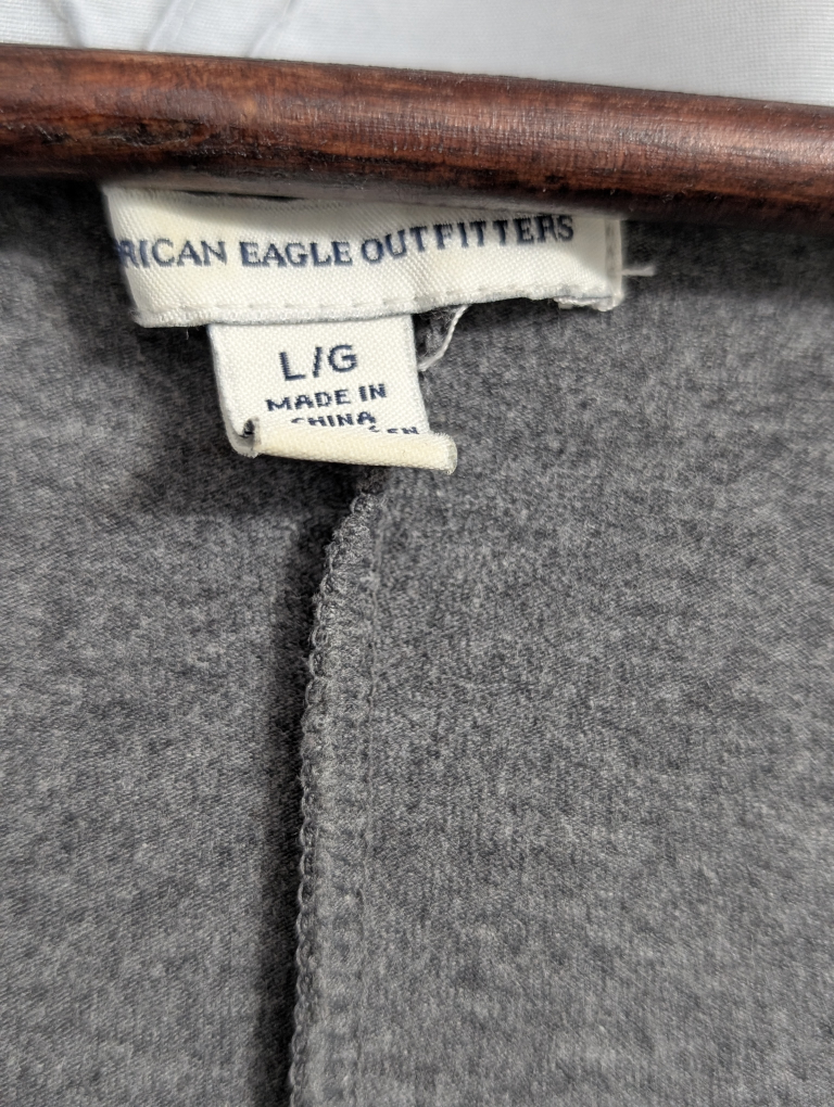 American Eagle Outfitters Grey Dress - Size L - photo 2