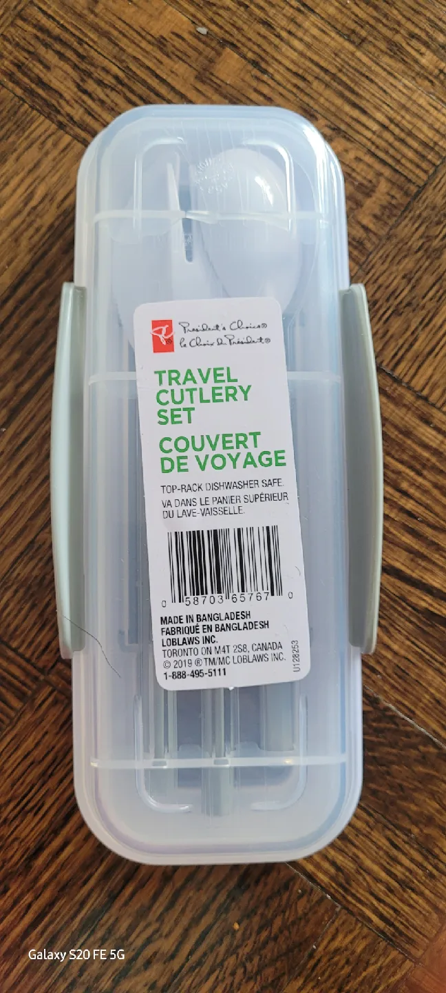 President's Choice Travel Cutlery Set image indicator(2)