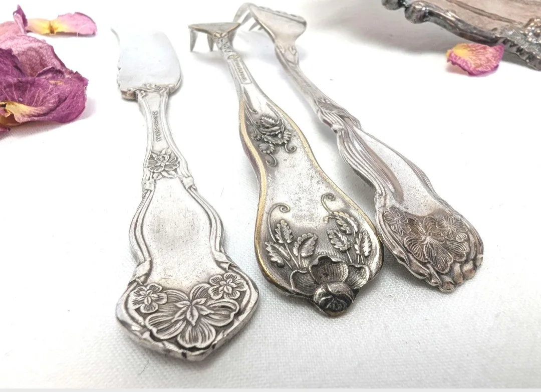 Vintage Mixed Three Piece Cutlery Set ~ image indicator(6)