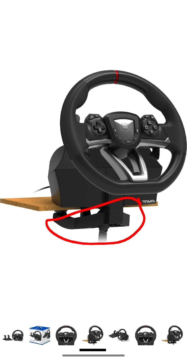 PlayStation Racing Wheel Sony please read the description image indicator(4)