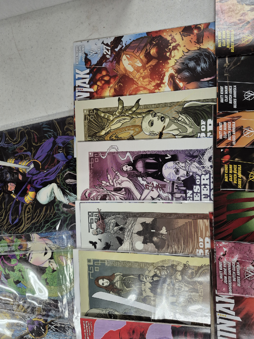Valiant Ninjak Comic Book Lot - photo 3