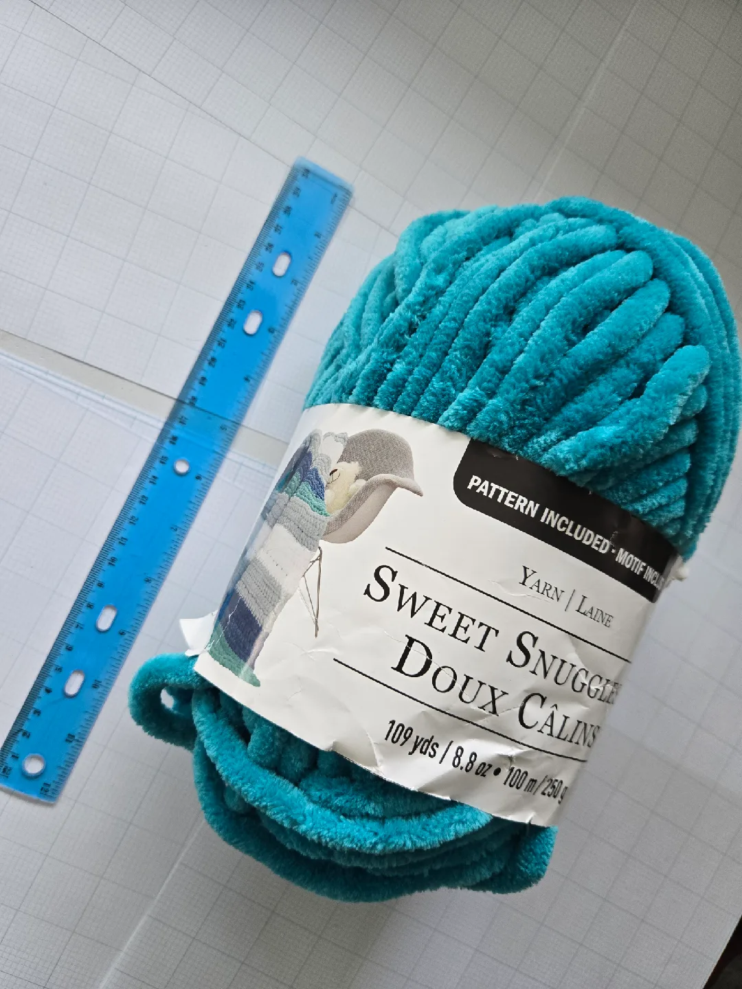 Sweet Snuggles Yarn - Teal🦋 image indicator(2)