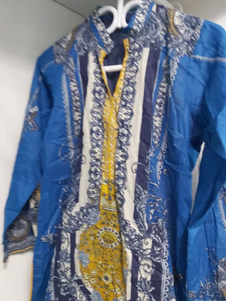 Blue Patterned Kurti thumbnail