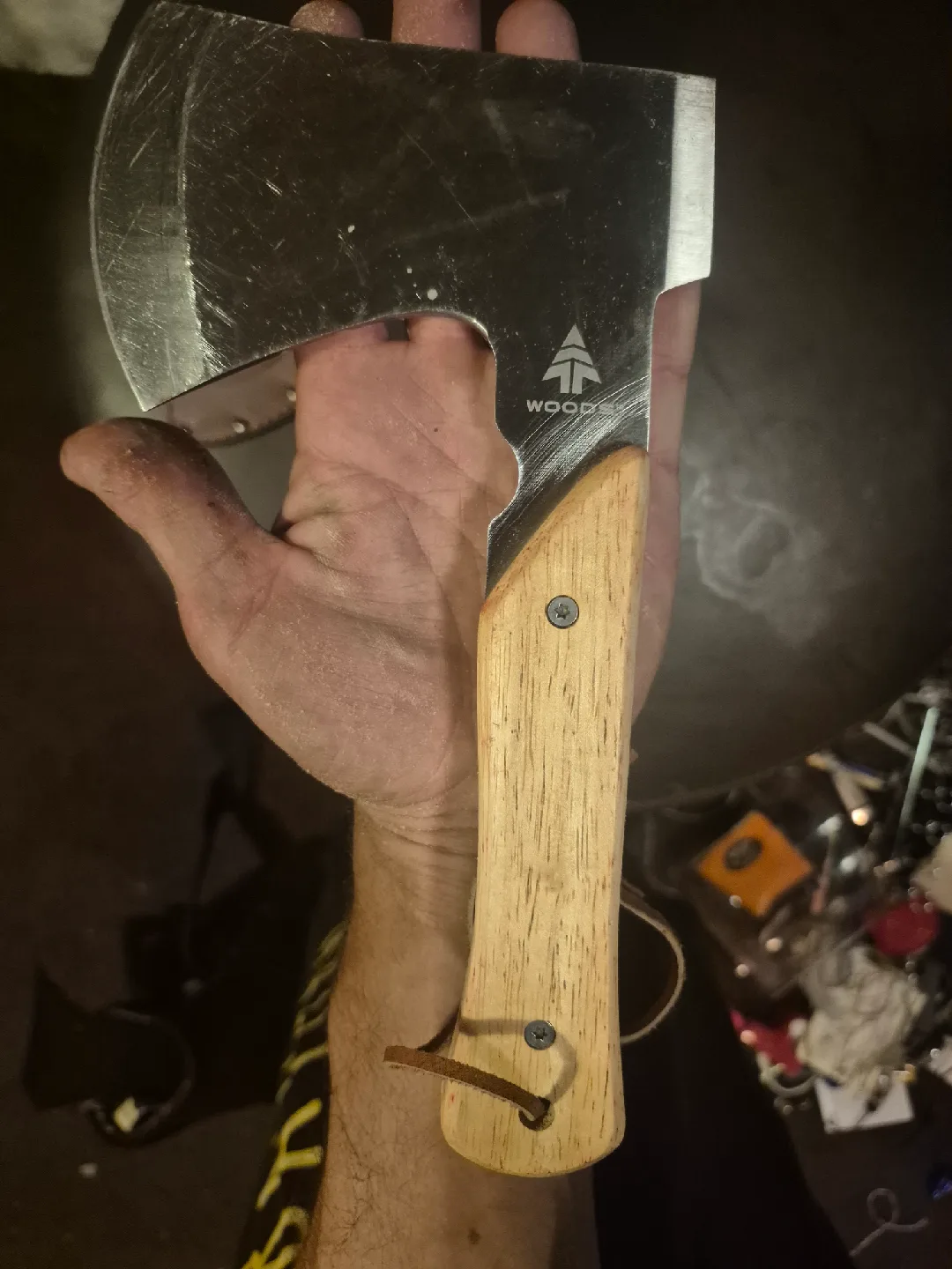 Woods Axe with Sheath image indicator(3)