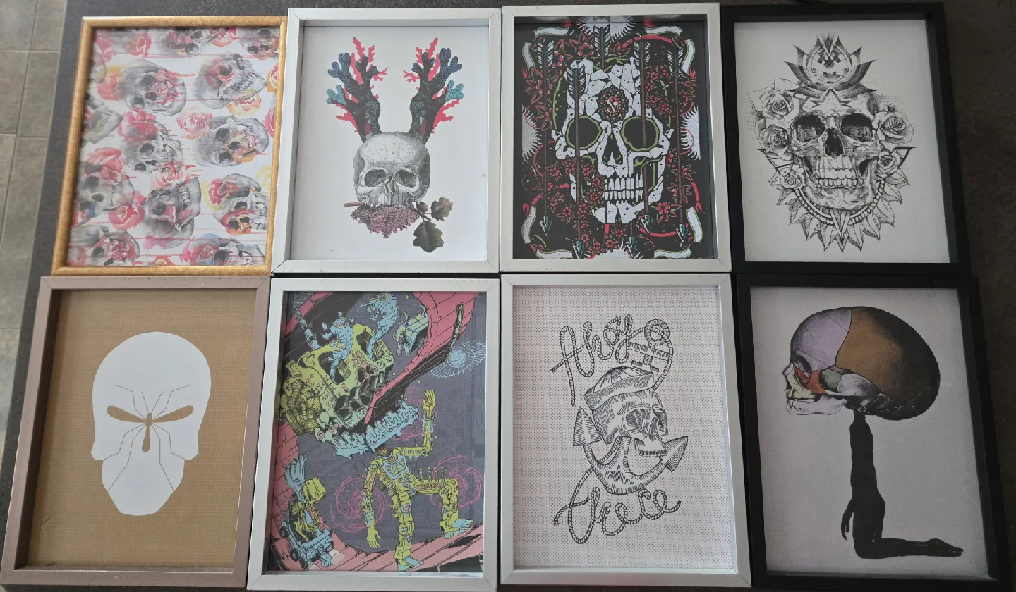 Custom Skull Wall Art! thumbnail
