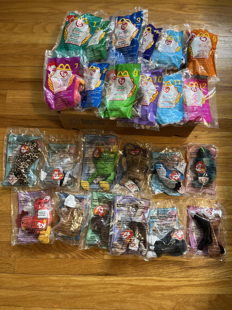 TY Beanie Babies McDonald's Teenie Beanies - photo 4