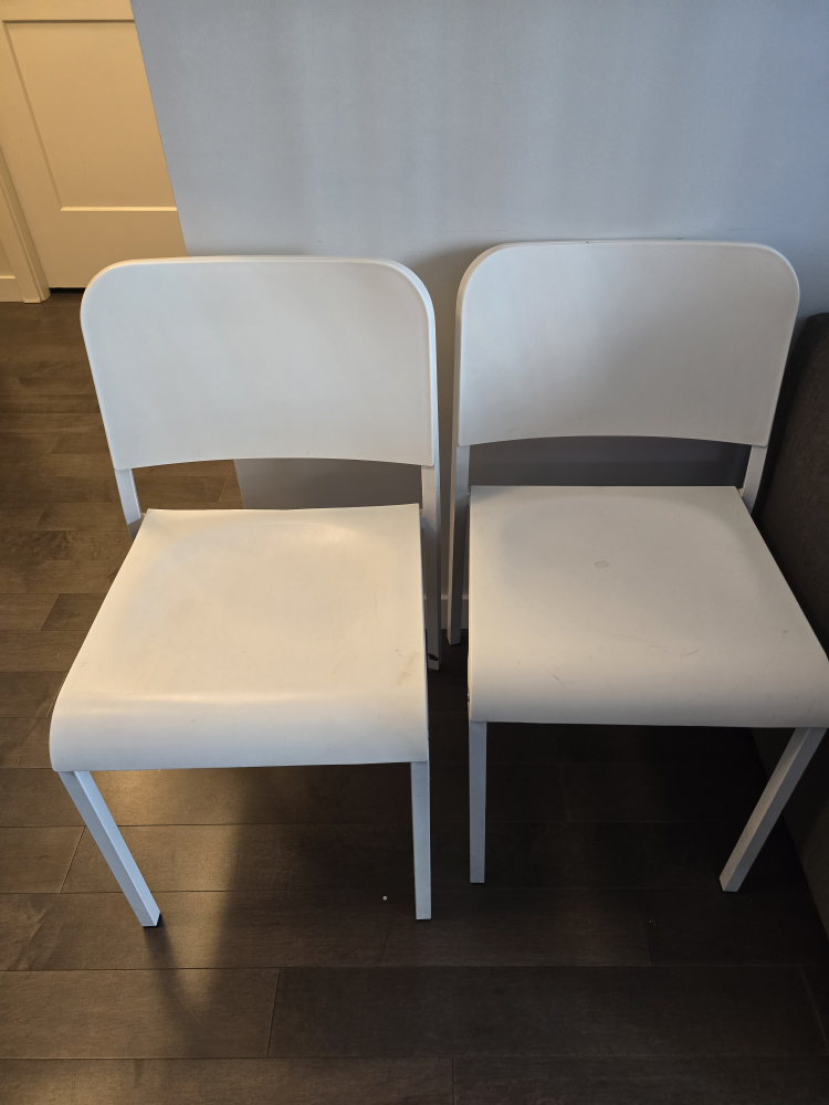 IKEA Melltorp White Chair