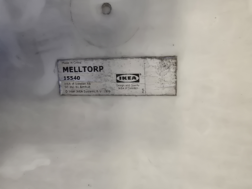 IKEA Melltorp White Chair - photo 2