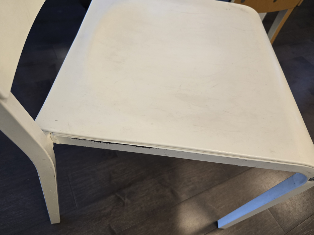 IKEA Melltorp White Chair - photo 3