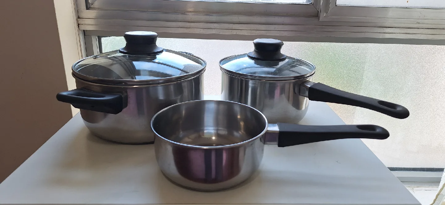 Stainless Steel Pots Set thumbnail