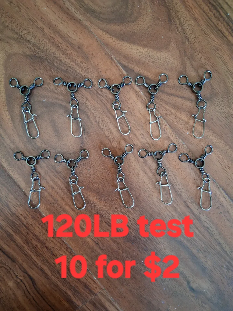 Fishing Swivels - Pack of 10 thumbnail