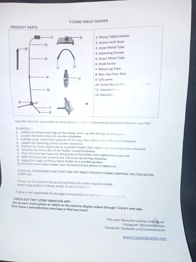 🥕 NEW!  CHRISTMAS SPECIAL - Phone/IPad Floor Stand image indicator(10)