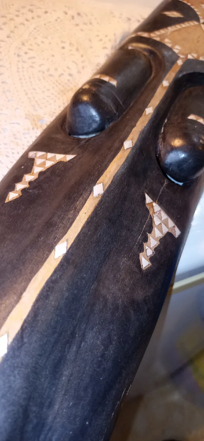 Vintage African Tribal Mask - 40 Inches image indicator(9)