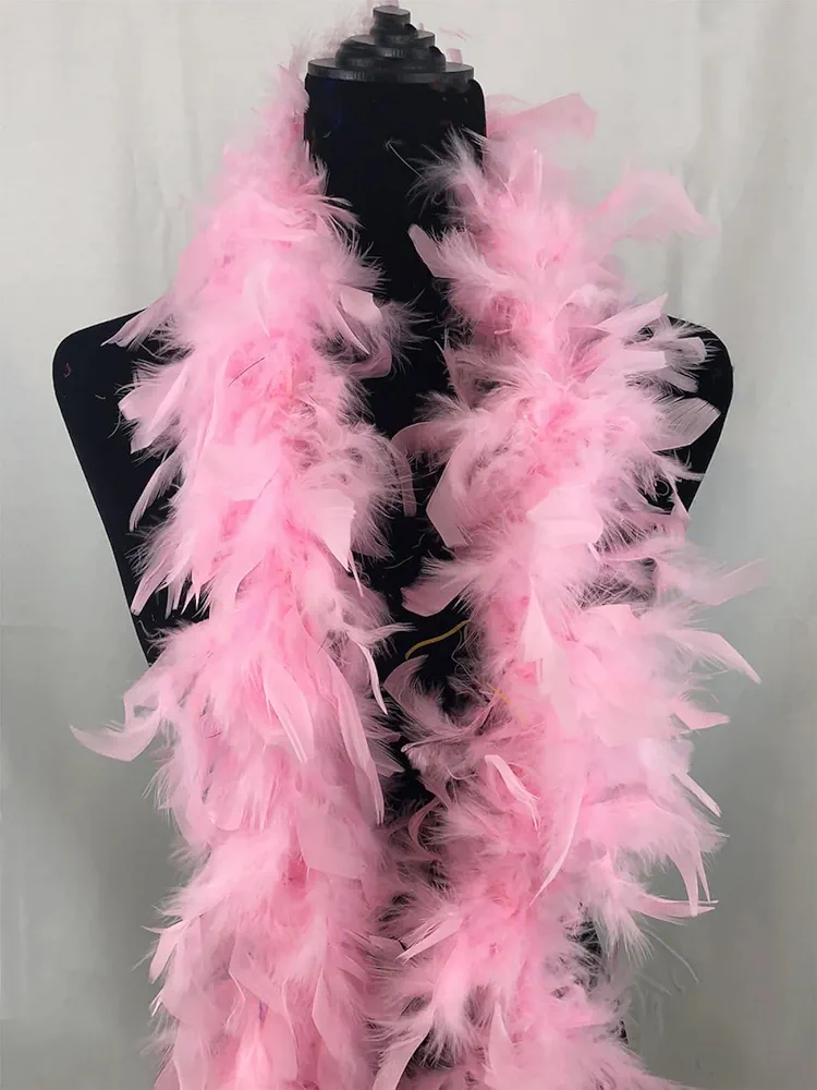 Halloween Pink Feather Boa