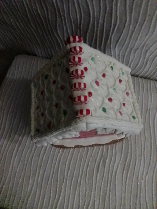 Gingerbread House Light Up Decoration image indicator(5)