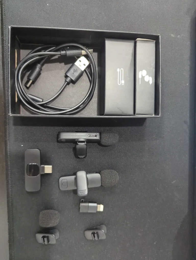 IUMAKEVP Wireless Lavalier Microphone K5 - New image indicator(3)