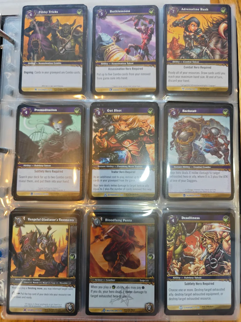 World of Warcraft TCG Cards (Rogue) image indicator(3)