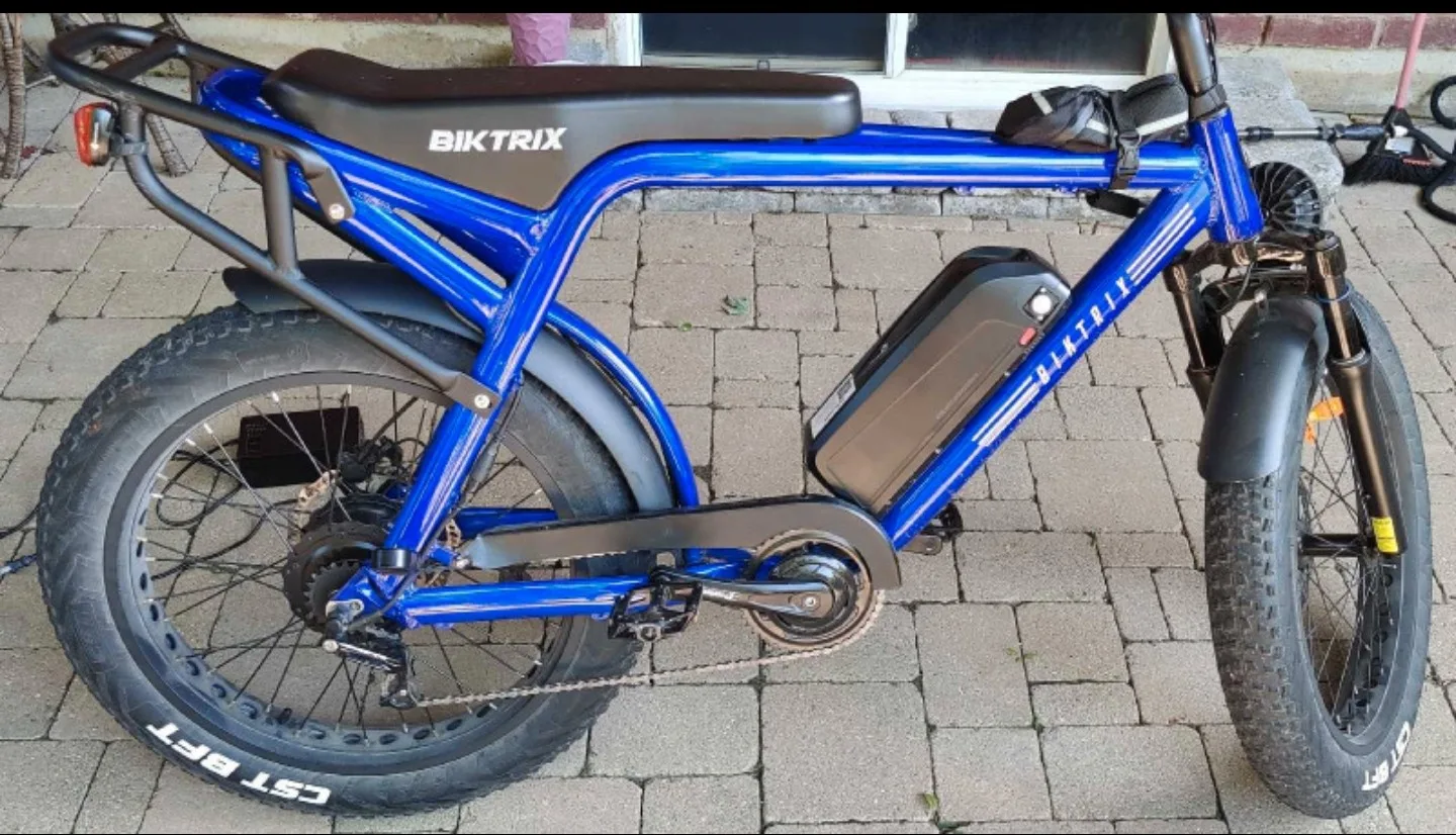 Biktrix MOTO ebike 1kw battery (good condition) image indicator(5)