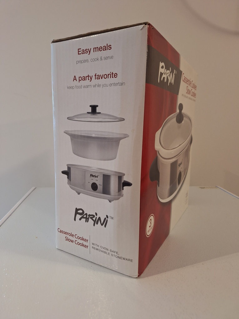 Parini Casserole Slow Cooker - New in Box! - photo 2