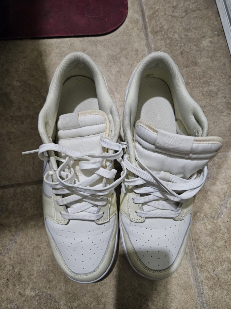 Nike Dunk Low Cream/White Shoes - photo 3