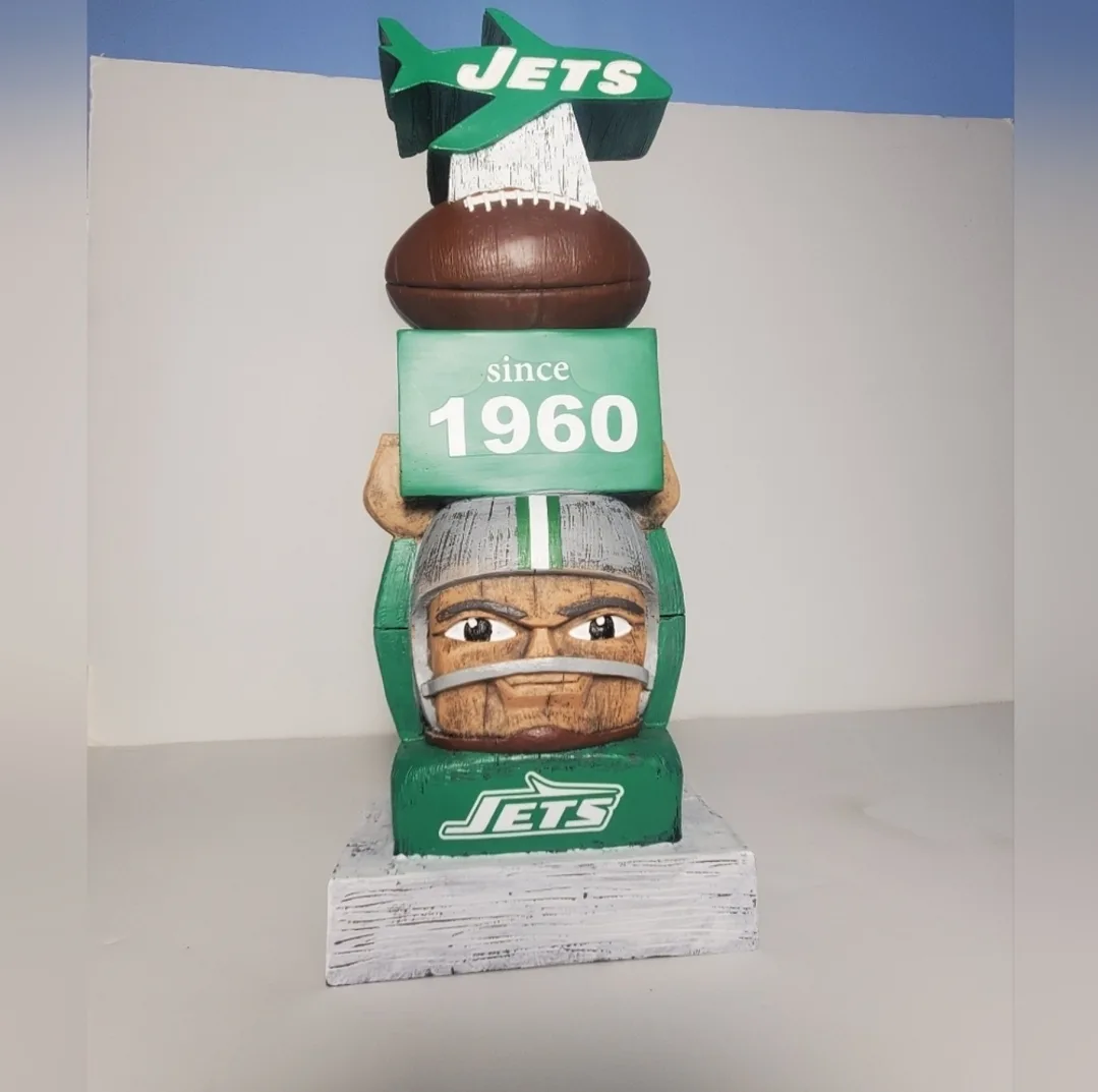 New York Jets Wooden Totem image indicator(3)