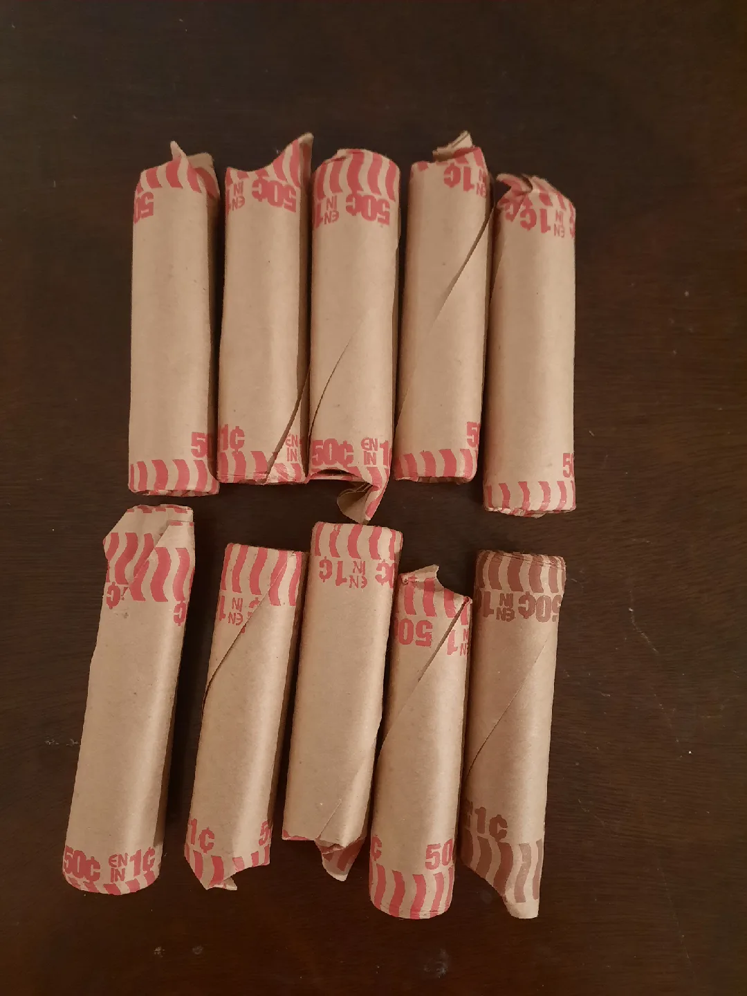 Rolls of Canadian Coins Pennies thumbnail