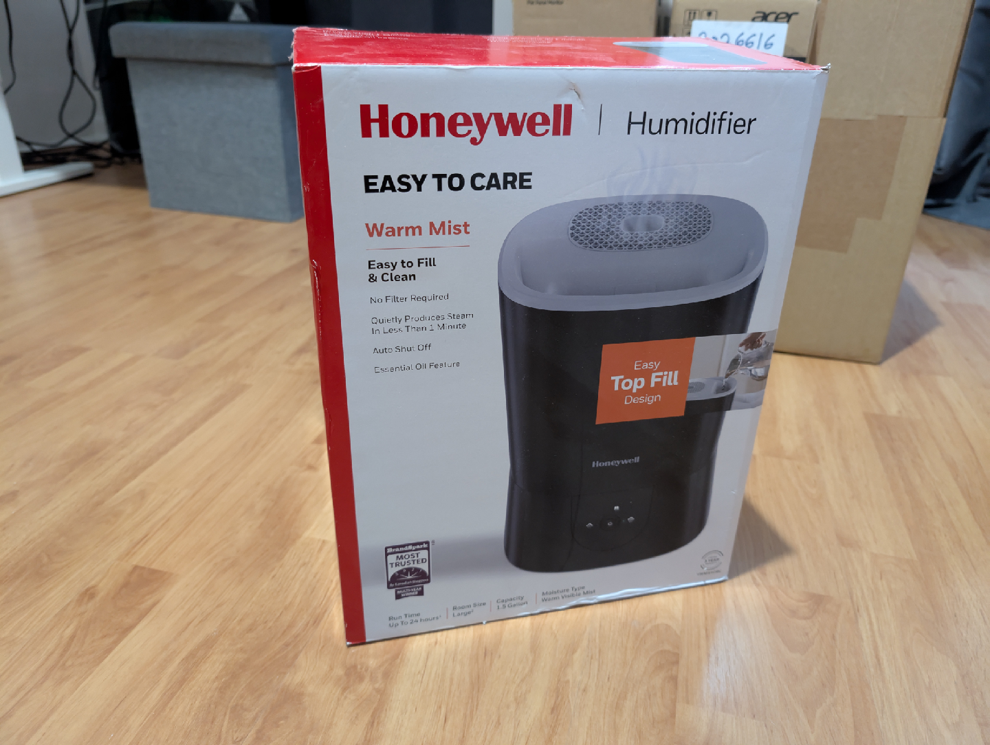 Honeywell Easy to Care Warm Mist Humidifier
