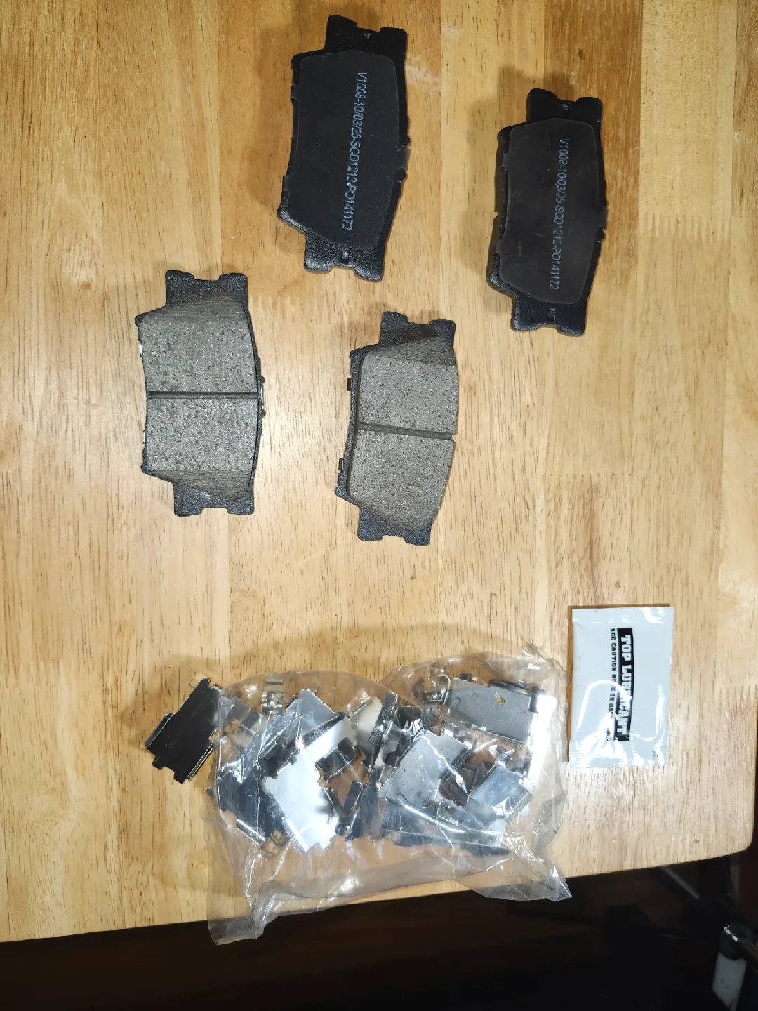 Rear Ceramic Brake Pad Set for 2007-23  Camry 2006-18 & RAV4 image indicator(2)