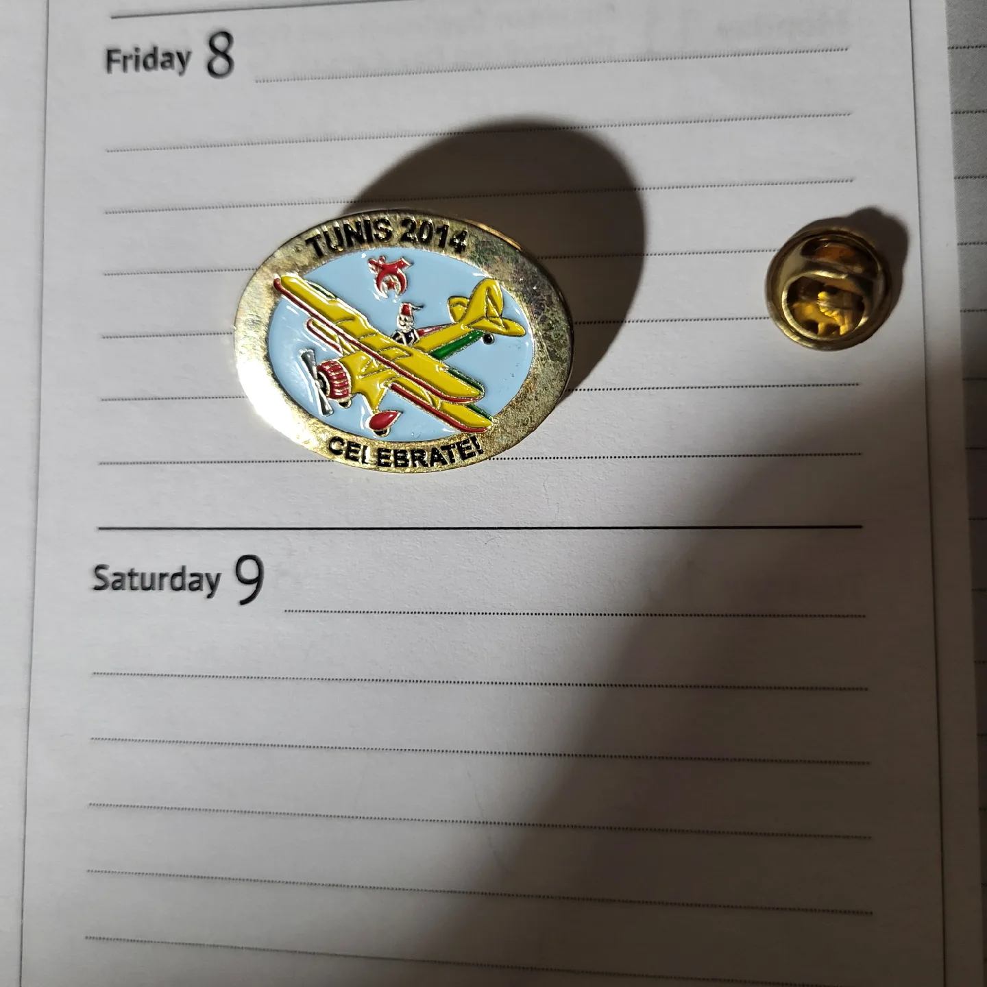 Celebrate Tunis 2014 Pin thumbnail