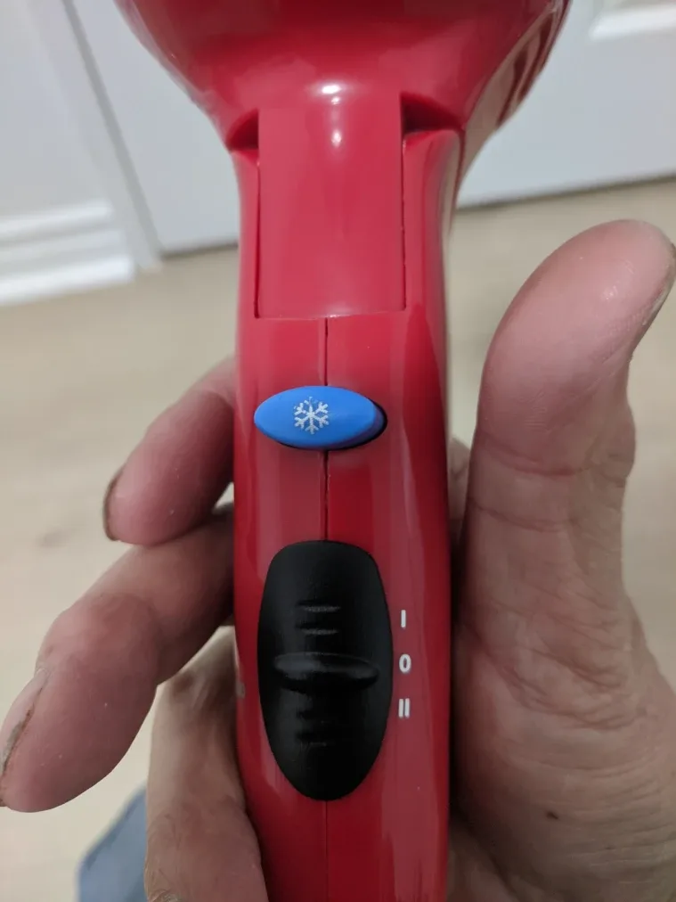 Red Hair Dryer image indicator(5)