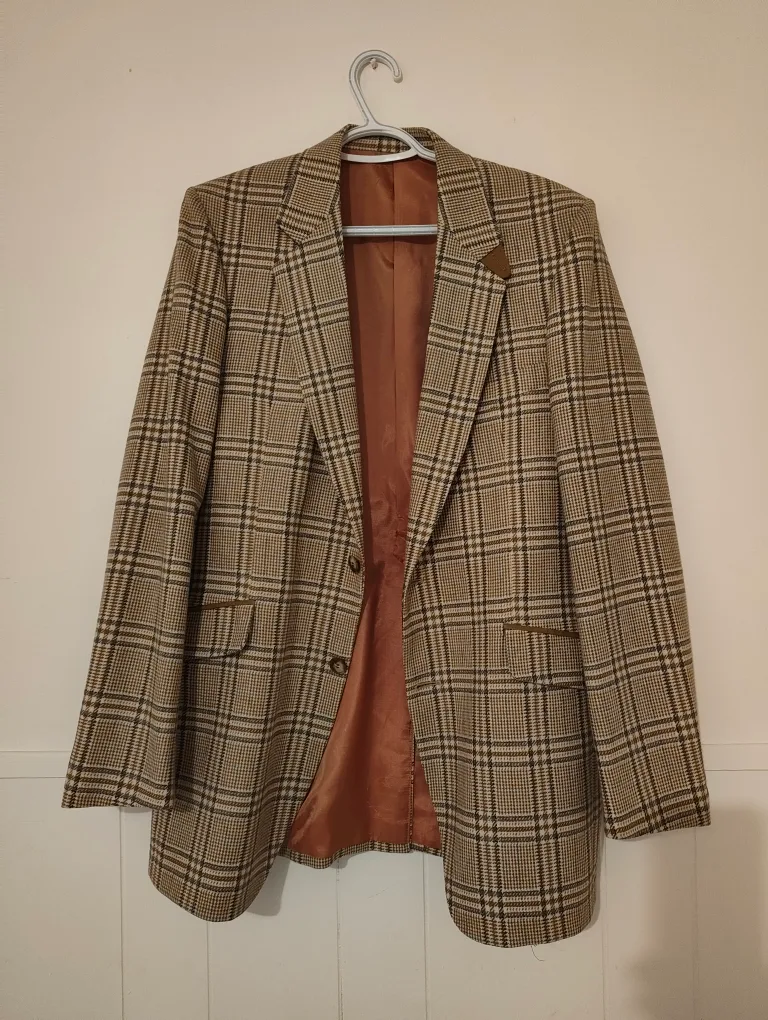 Vintage Plaid Blazer thumbnail