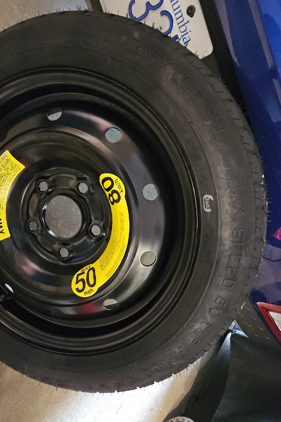 Kumho Spare Tire image indicator(3)